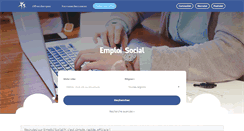 Desktop Screenshot of emploisocial.fr